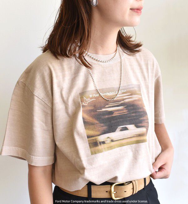 SHIPS for women「【SHIPS別注】GOOD ROCK SPEED: FORD TEE」|Tシャツ・カットソー|
