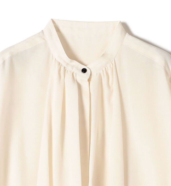 SHIPS for women「〈手洗い可能〉シアー リボン タイ ブラウス」|シャツ・ブラウス|