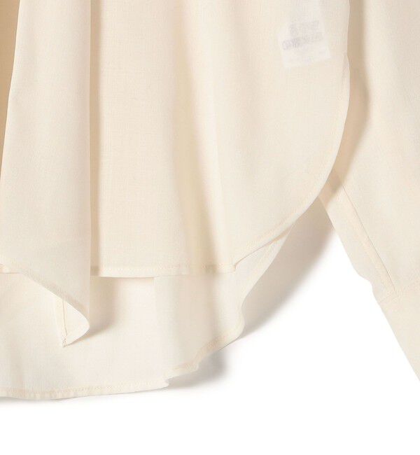 SHIPS for women「〈手洗い可能〉シアー リボン タイ ブラウス」|シャツ・ブラウス|