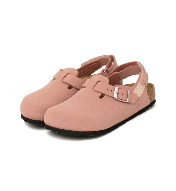 SHIPS KIDS「BIRKENSTOCK:TOKIO KIDS ストラップ シューズ」|スリッポン|ピンク