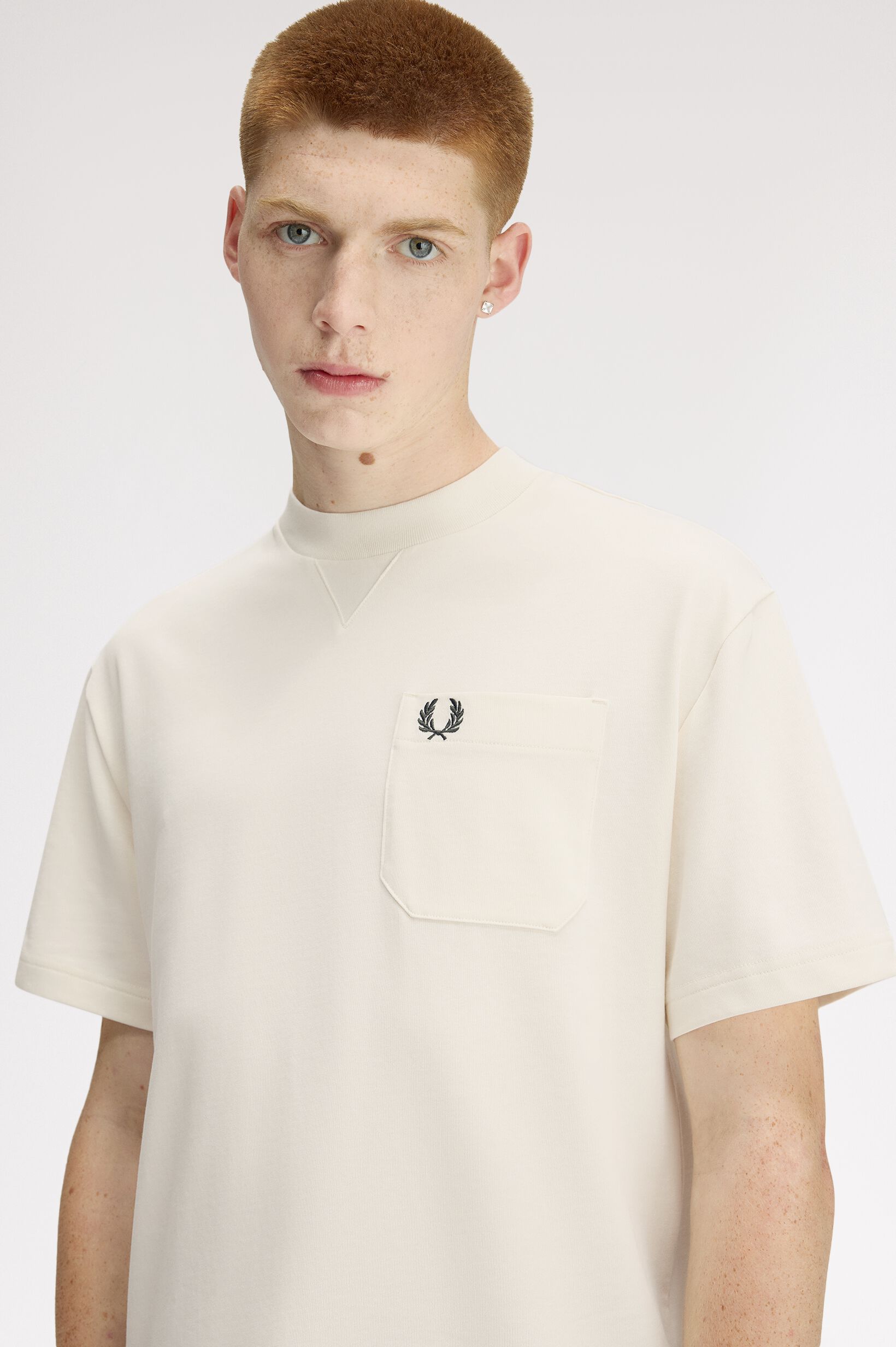 FRED PERRY 「Pocket Detail T-Shirt」|Tシャツ・カットソー|ECRU