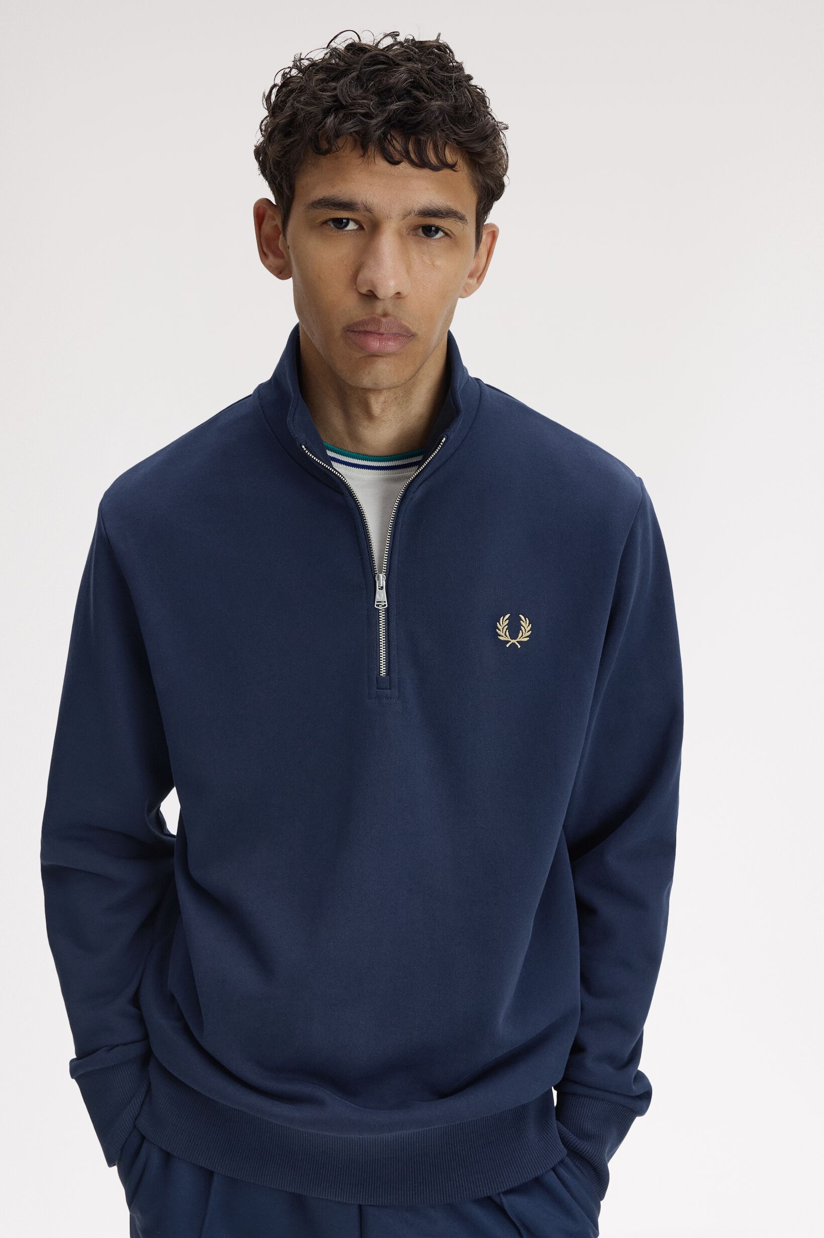 FRED PERRY 「Original Sportswear Half Zip Sweatshirt」|スウェット・ジャージ|