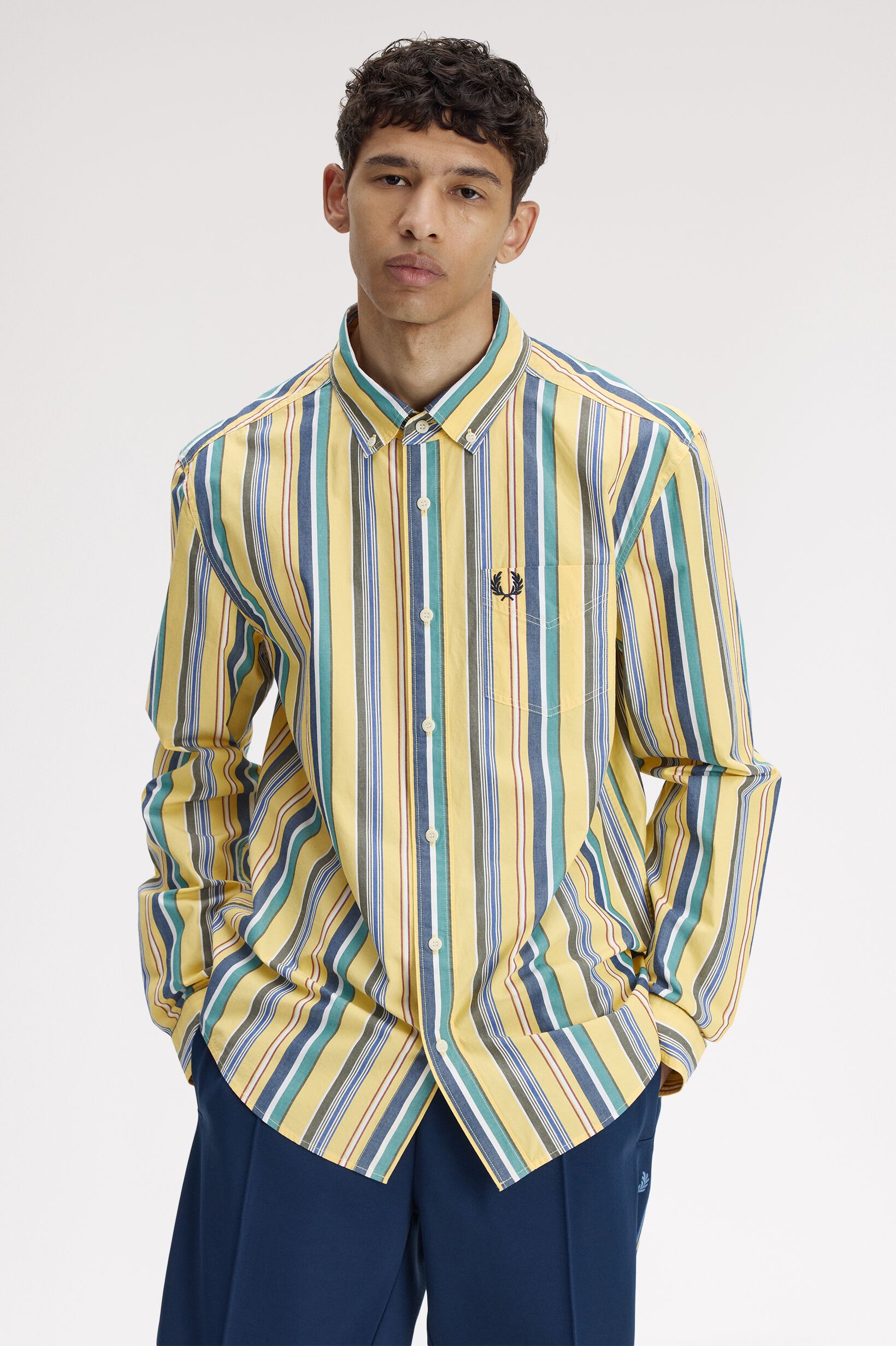 FRED PERRY 「Relaxed Stripe Shirt」|シャツ・ブラウス|
