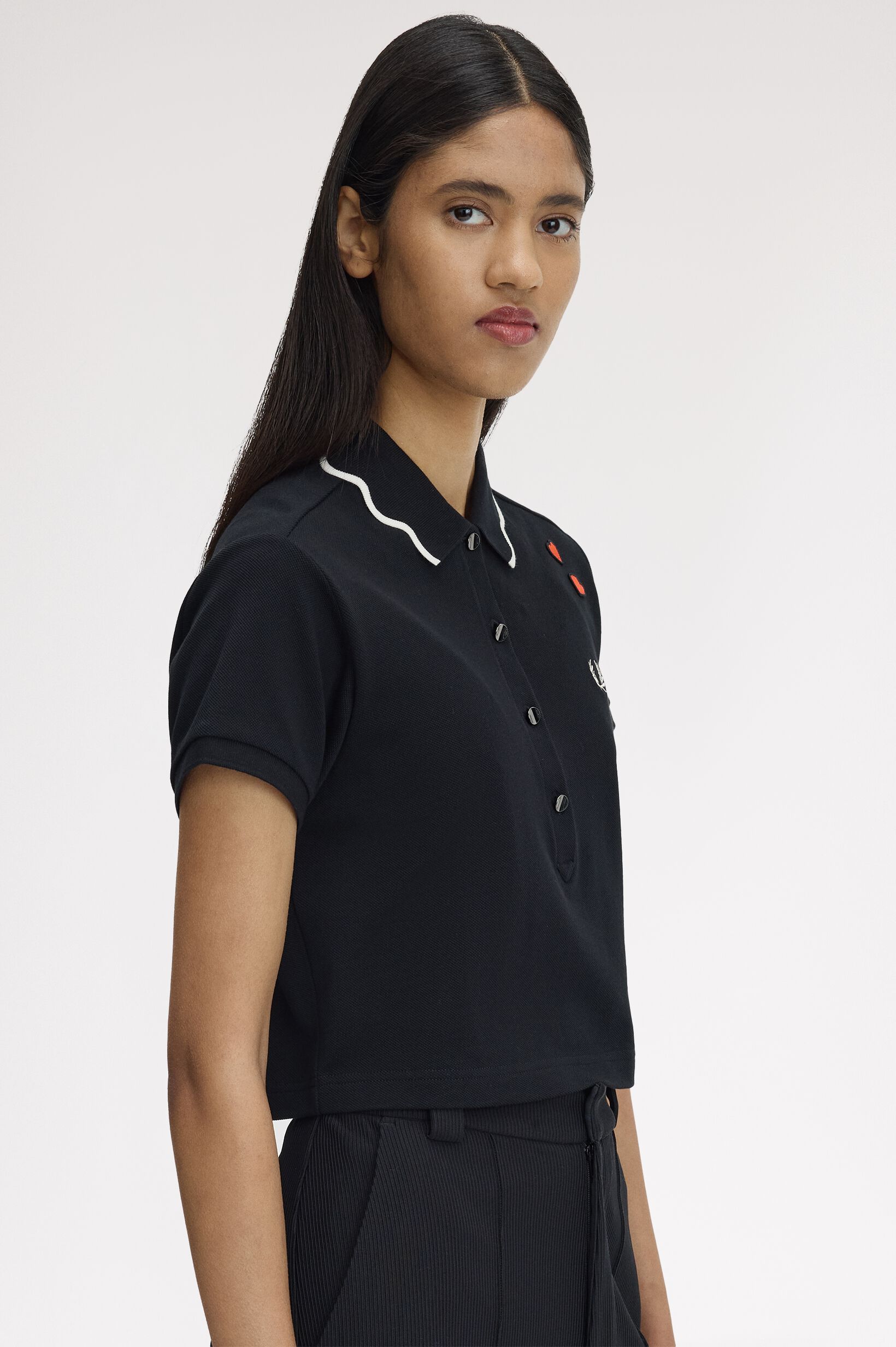 FRED PERRY 「Amy Winehouse Scalloped Trim Polo Shirt」|ポロシャツ|