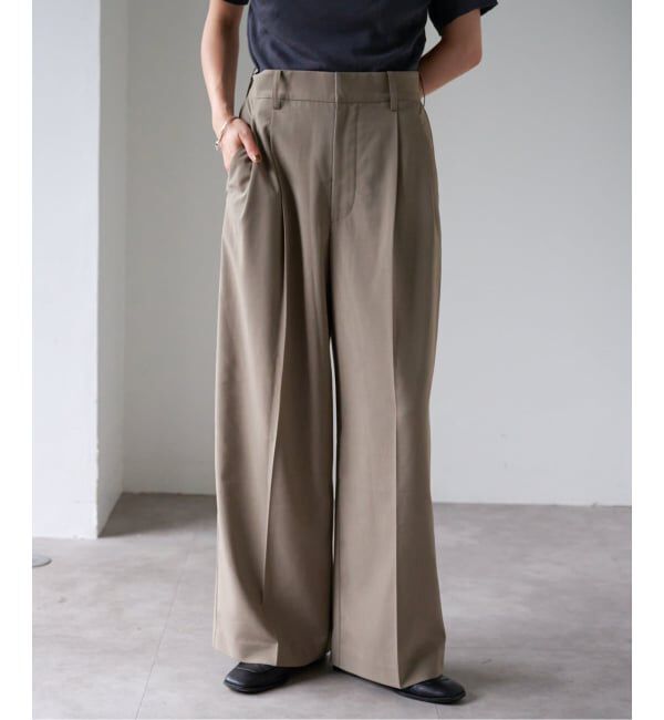 OUTDOOR PRODUCTS Usual Things「追加 トロピカルバックゴムスラックス」|スラックス|