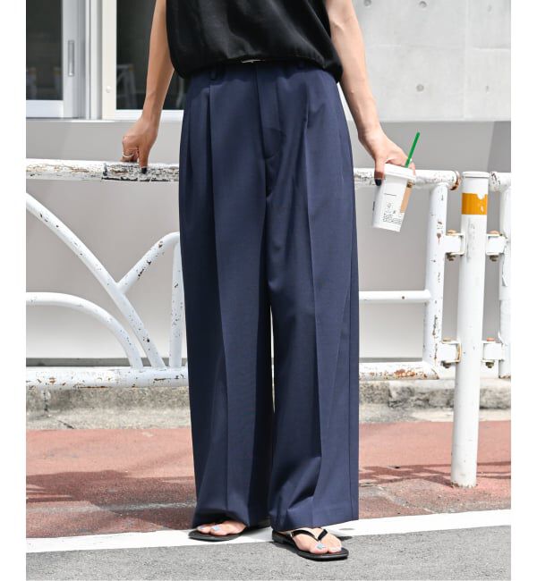 OUTDOOR PRODUCTS Usual Things「追加 トロピカルバックゴムスラックス」|スラックス|