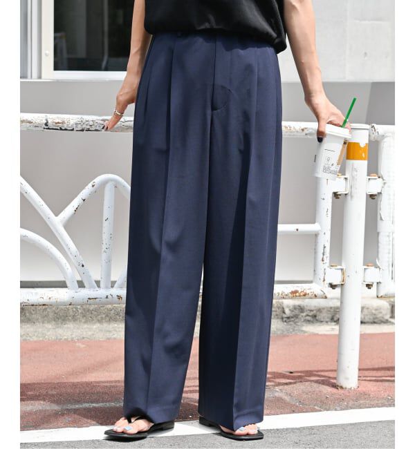 OUTDOOR PRODUCTS Usual Things「追加 トロピカルバックゴムスラックス」|スラックス|