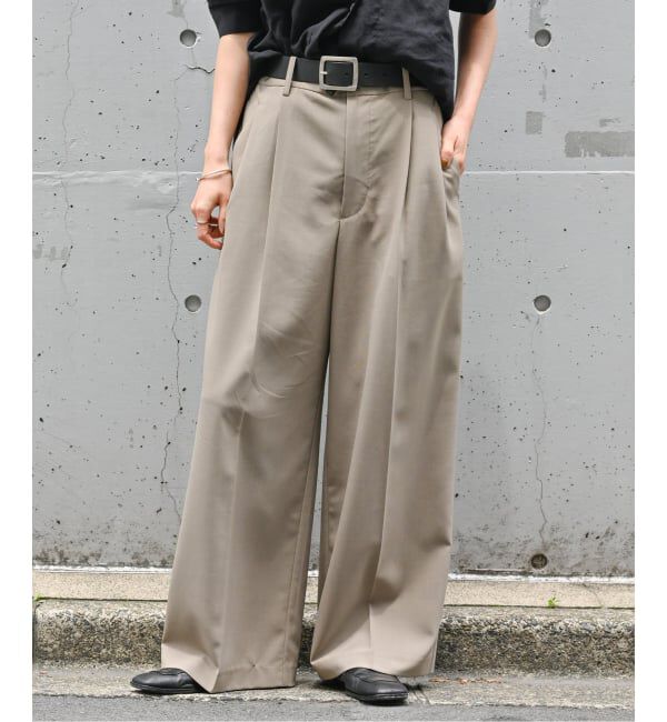 OUTDOOR PRODUCTS Usual Things「追加 トロピカルバックゴムスラックス」|スラックス|