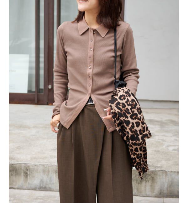 OUTDOOR PRODUCTS Usual Things「エリツキリブカーディガン」|Tシャツ・カットソー|