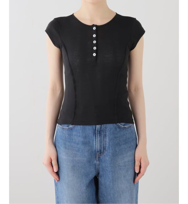 OUTDOOR PRODUCTS Usual Things「miller Light Prib Henly S/S Tee」|Tシャツ・カットソー|ブラック