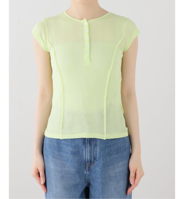 OUTDOOR PRODUCTS Usual Things「miller Light Prib Henly S/S Tee」|Tシャツ・カットソー|イエロー