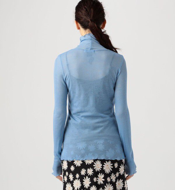 MACPHEE「ウールリブ タートルネックプルオーバー」|Tシャツ・カットソー|