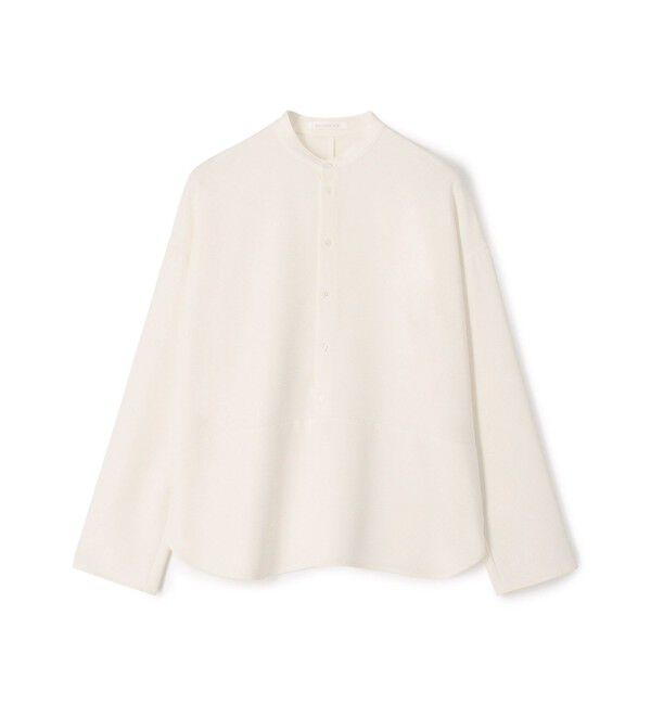 GALERIE VIE「ダブルクロス ワイドプルオーバーシャツ」|シャツ・ブラウス|11 ホワイト