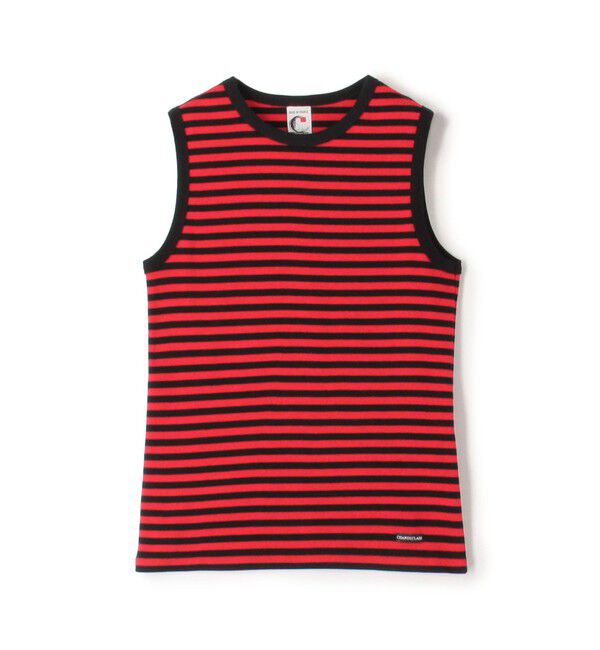 TOMORROWLAND GOODS「【別注】CHANTECLAIR スリーブレスTシャツ 」|タンクトップ|36 レッド系