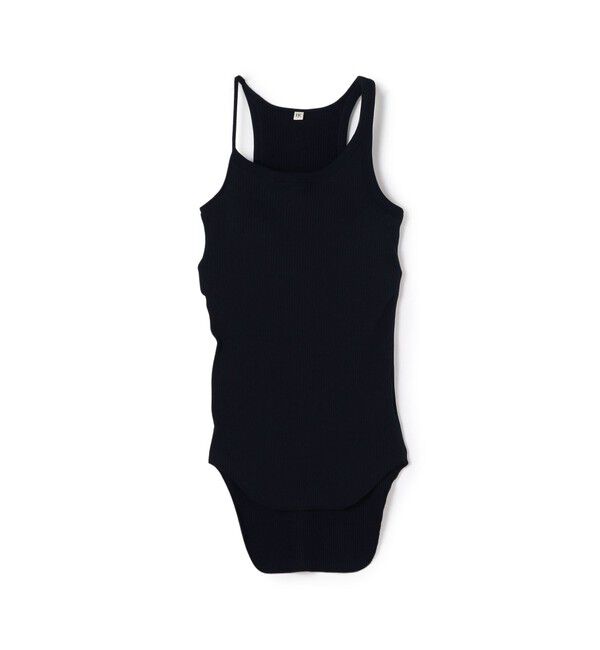 TOMORROWLAND GOODS「HAKUJI Cotton asym TT」|タンクトップ|69 ネイビー