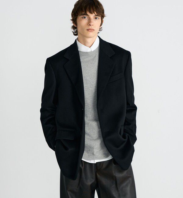 Edition「Super180's ウールビーバージャコット」|テーラードジャケット|