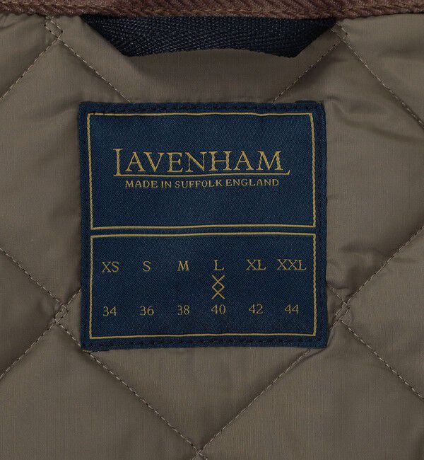 TOMORROWLAND MENS「【別注】LAVENHAM DENHAM ウールキルティングブルゾン V.B.CANONICO」|ブルゾン・スタジャン|