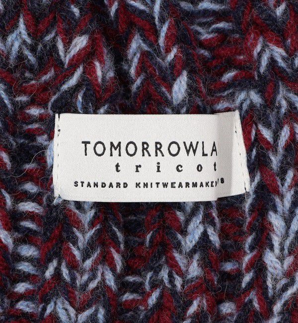 TOMORROWLAND GOODS「ウールケーブル ハンドマフラー」|マフラー|