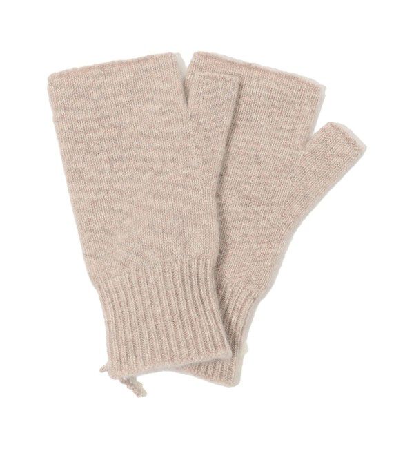 JAMES PERSE「リサイクルカシミヤ ニットグローブ ARBC0513」|手袋|41 ライトベージュ