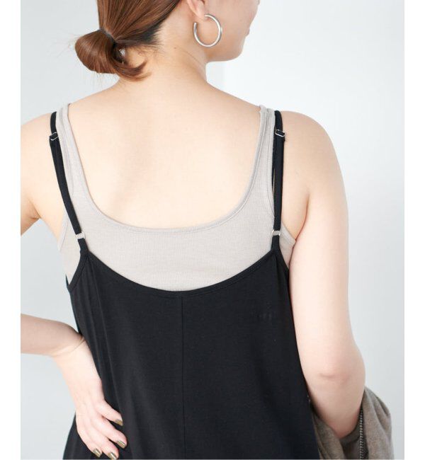 EMILYWEEK「【BALANCE】リヨセル/シルク タンクトップ」|タンクトップ|ベージュ