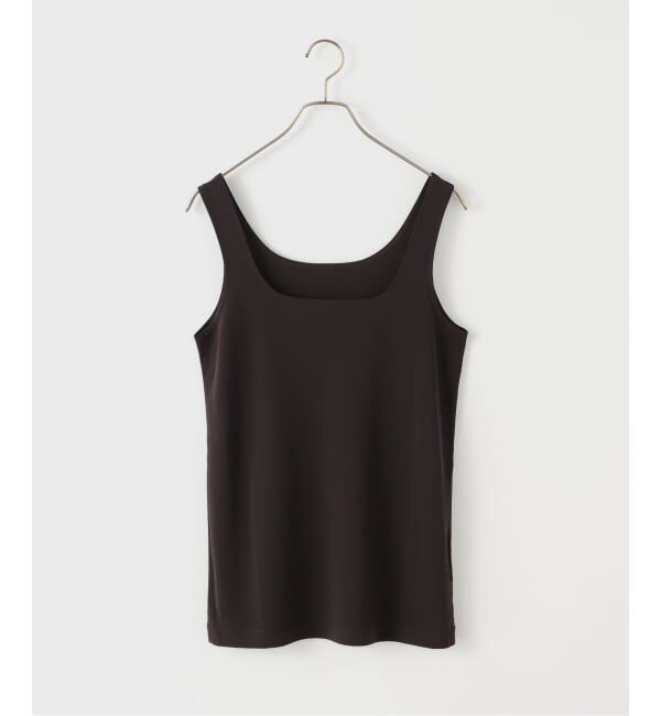 Plage「スクエアネックタンク」|タンクトップ|ブラウン