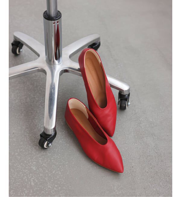 SLOBE IENA「《一部WEB限定/追加》BONITAS/ボニータス レザーポインテッドパンプス」|その他|