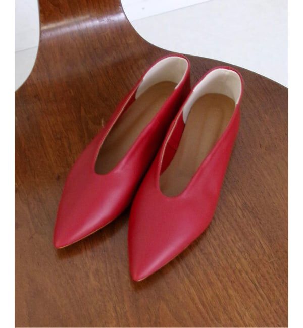 SLOBE IENA「《一部WEB限定/追加》BONITAS/ボニータス レザーポインテッドパンプス」|その他|