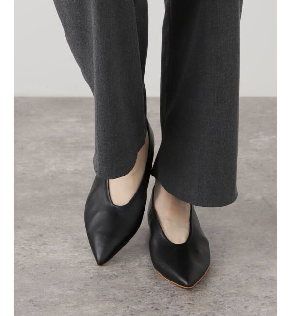 SLOBE IENA「《一部WEB限定/追加》BONITAS/ボニータス レザーポインテッドパンプス」|その他|