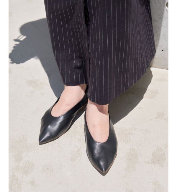 SLOBE IENA「《一部WEB限定/追加》BONITAS/ボニータス レザーポインテッドパンプス」|その他|
