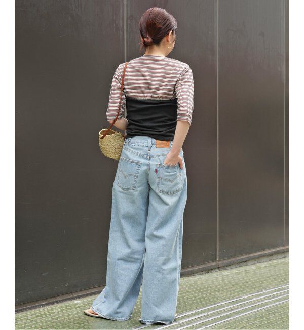 SLOBE IENA「miller/ミラー SLOBE別注 シアーカットソービスチェ」|チューブトップ|