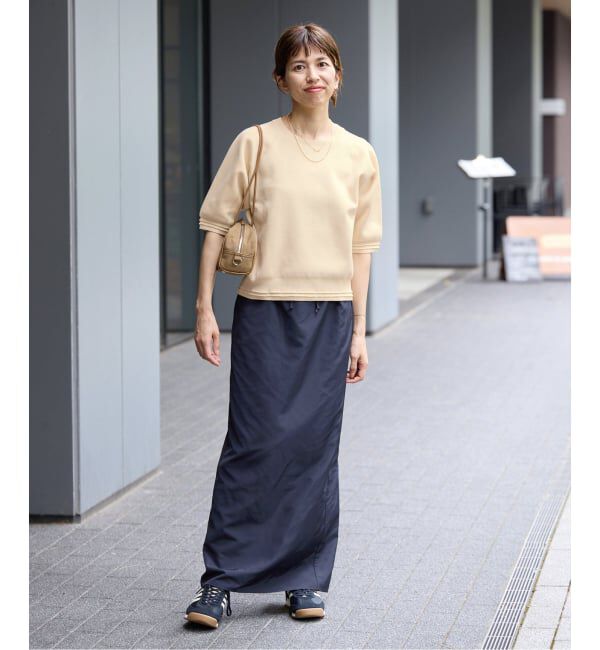 IENA「Wニットスウェットプルオーバー」|ニット・セーター|