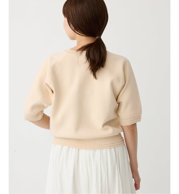 IENA「Wニットスウェットプルオーバー」|ニット・セーター|