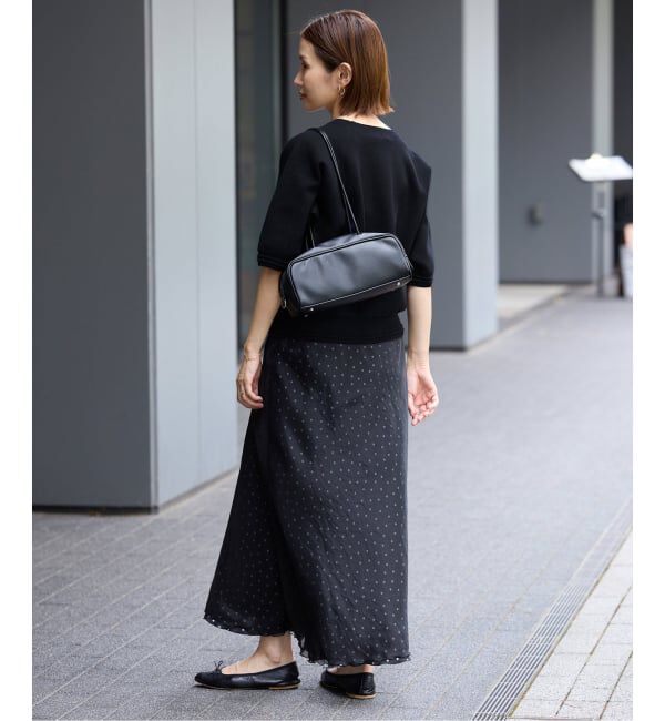 IENA「Wニットスウェットプルオーバー」|ニット・セーター|