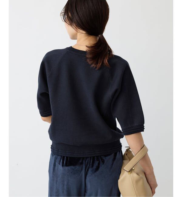 IENA「Wニットスウェットプルオーバー」|ニット・セーター|