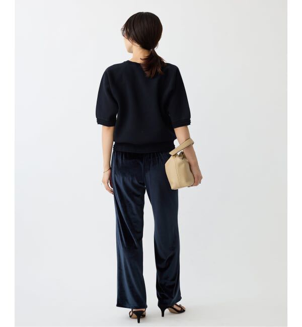 IENA「Wニットスウェットプルオーバー」|ニット・セーター|