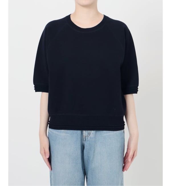 IENA「Wニットスウェットプルオーバー」|ニット・セーター|