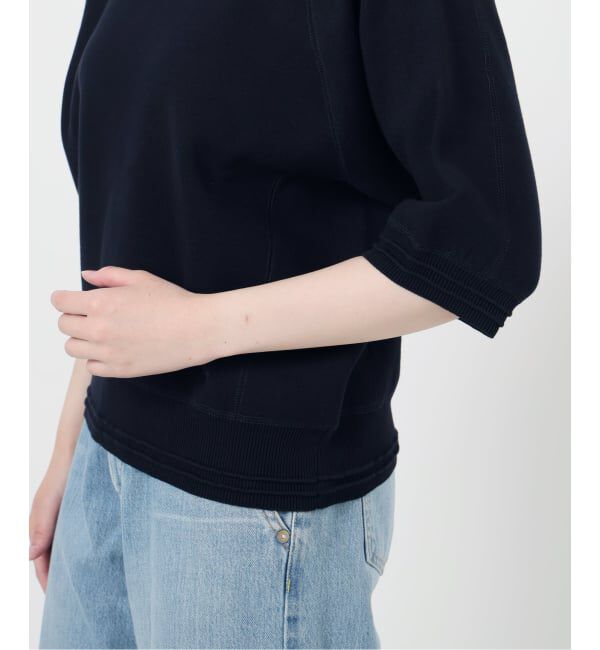 IENA「Wニットスウェットプルオーバー」|ニット・セーター|