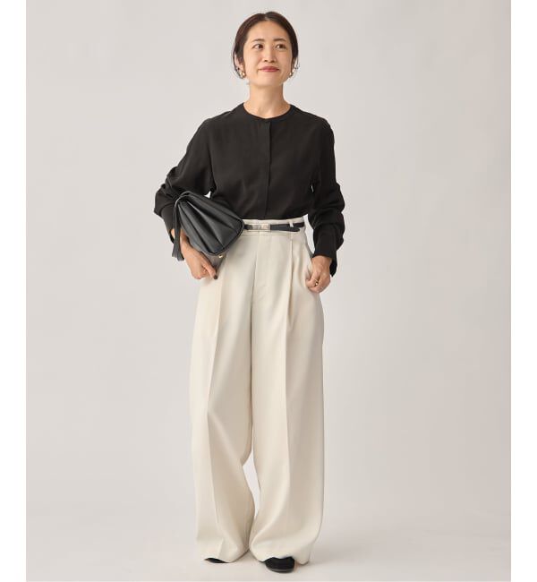 VERMEIL par iena「ruffle collar ブラウス」|シャツ・ブラウス|