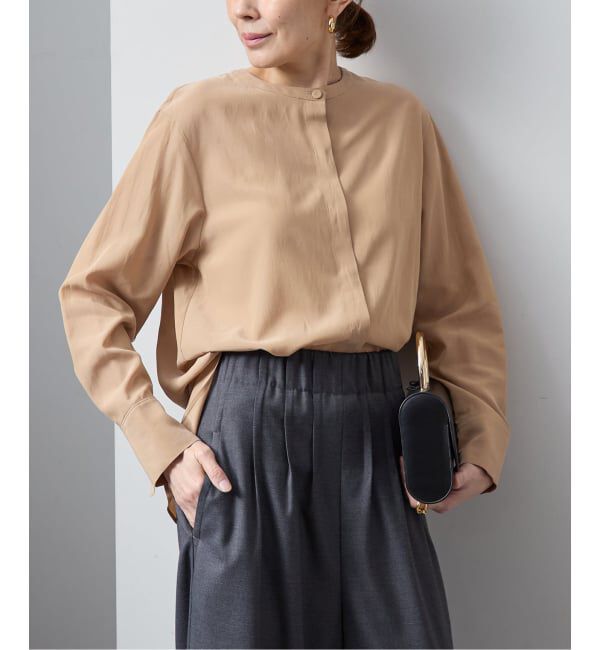 VERMEIL par iena「ruffle collar ブラウス」|シャツ・ブラウス|