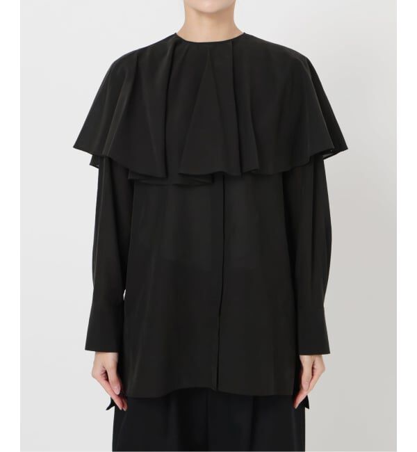 VERMEIL par iena「ruffle collar ブラウス」|シャツ・ブラウス|