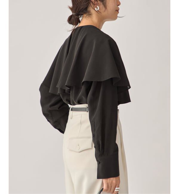 VERMEIL par iena「ruffle collar ブラウス」|シャツ・ブラウス|