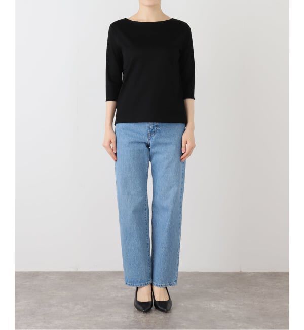 VERMEIL par iena「Ballet neck RIB プルオーバー」|Tシャツ・カットソー|