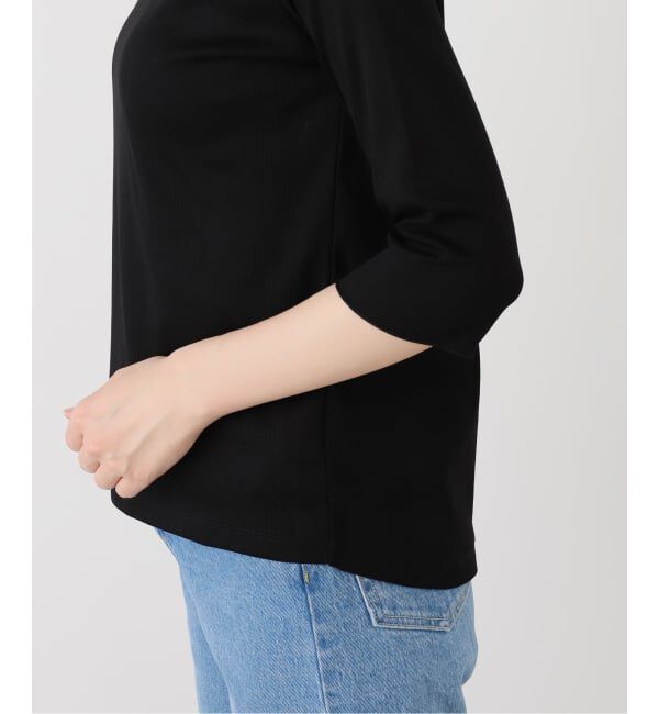 VERMEIL par iena「Ballet neck RIB プルオーバー」|Tシャツ・カットソー|