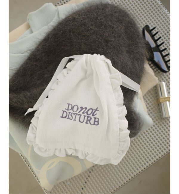 SLOBE IENA「LOUNA SLOBE別注 巾着ポーチ」|ポーチ|ホワイト