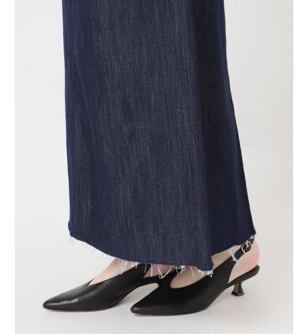 SLOBE IENA「LE DENIM BOXY TUCK デニムスカート」|スカート|