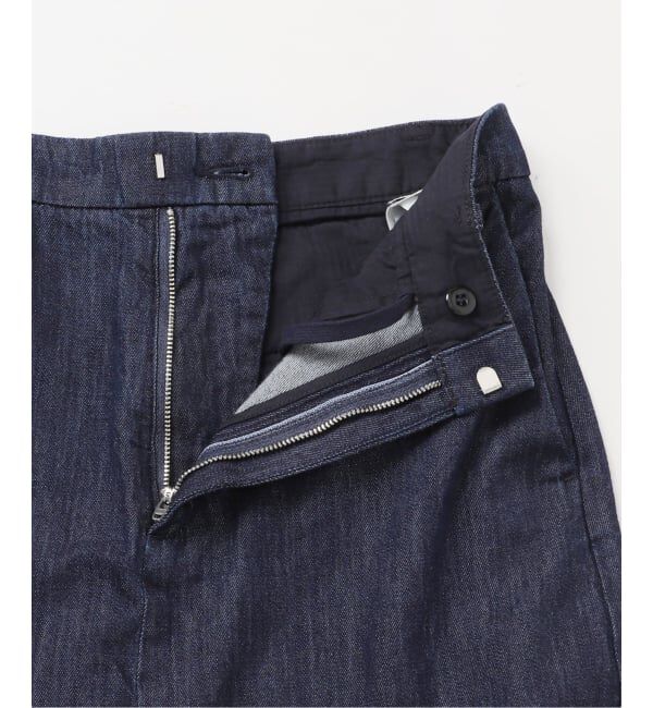 SLOBE IENA「LE DENIM BOXY TUCK デニムスカート」|スカート|