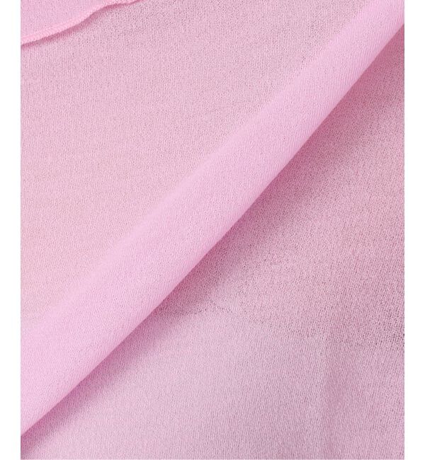 IENA LA BOUCLE「TOURNON /トゥルノン COTTON GEORGETTE C/N プルオーバー 26SSCS033」|Tシャツ・カットソー|