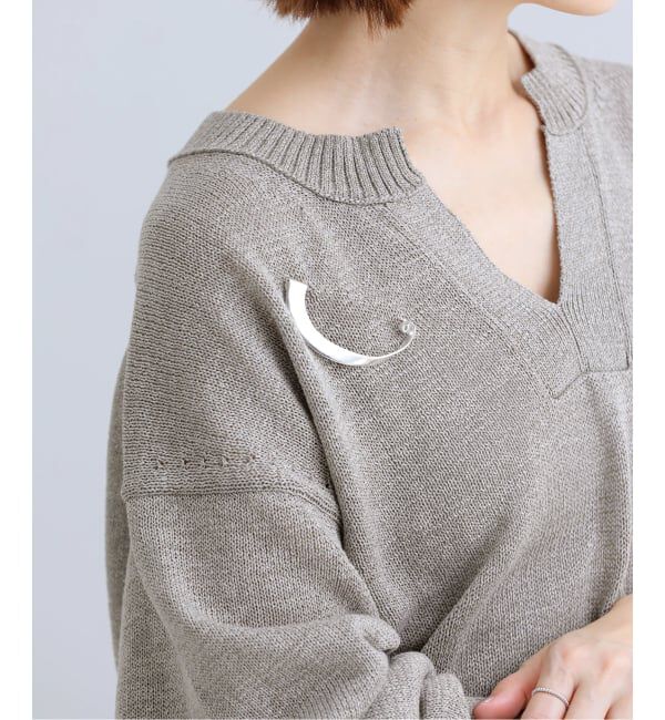 IENA「JAMIRAY/ジャミレイ MODERN CURVE PIN NL ネックレス」|ネックレス|