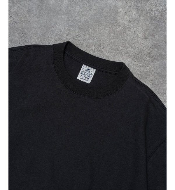 EDIFICE「LOOPWHEELER for LOWERCASE ツリテンジク ビッグTシャツ」|Tシャツ・カットソー|ブラック