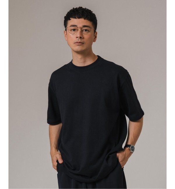 EDIFICE「LOOPWHEELER for LOWERCASE ツリテンジク ビッグTシャツ」|Tシャツ・カットソー|